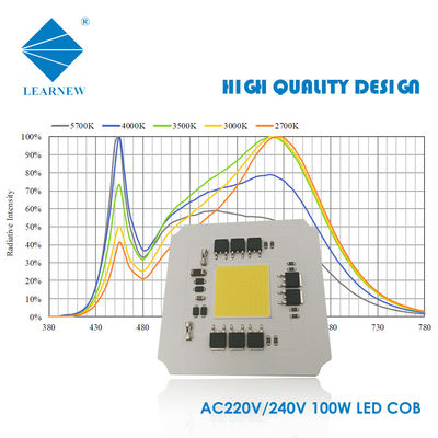 LERANEW AC LED COB 60-80umol/S 100W COB LED हाई ल्यूमिनेन्स