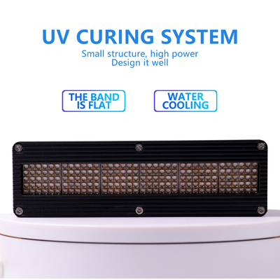 UVA UV LED इलाज प्रणाली स्विचिंग सिग्नल डिमिंग 0-600W AC220V 10w/Cm2
