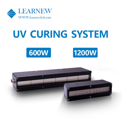 600W 1200W UVA क्योरिंग सिस्टम 395nm AC220V स्विचिंग सिग्नल वाटर कूलिंग हाई पावर SMD या COB UV सिस्टम