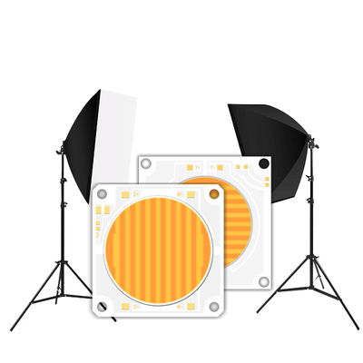 150W+150W दोहरे रंग COB मोती 2700-6500k उच्च चमक 300W फोटोग्राफी प्रकाश एलईडी चिप