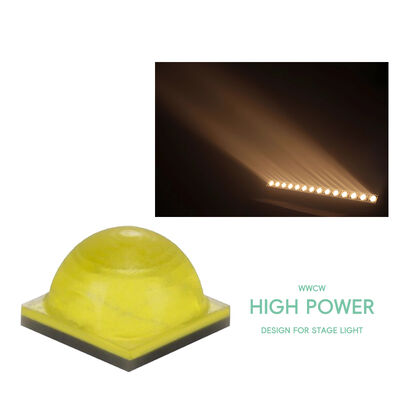 उच्च शक्ति SMD5050 10W-18W DC6V/12V एलईडी डायोड 2000LM 5.0*5.0mm 120 डिग्री एलईडी लैंप चिप्स 2700k 3000k 4000k 5000k 6000k 6500k