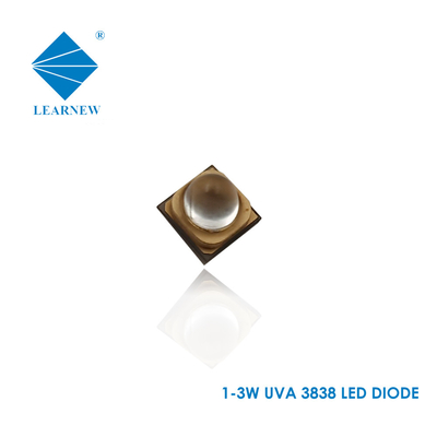 यूवी उच्च गुणवत्ता एलईडी लाइट चिप 3w 5w 395nm 405nm क्वार्ट्ज लेंस के साथ