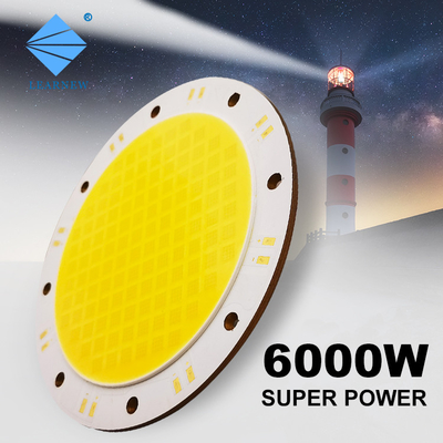 4000W 6000W फ्लिप सीओबी एलईडी चिप्स 2700-6500K 45-50V आउटडोर प्रकाश व्यवस्था के लिए