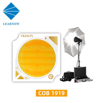 19x19MM COB एलईडी चिप 2800K/6500K समायोज्य CCT 18W 25W Ra90 फोटोग्राफी लैंप के लिए