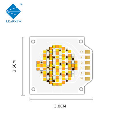 3538 250w 350w पांच रंग कोब एलईडी चिप्स दृश्य कोण 120 Cct 620nm/460nm/520nm/2700k /6500k उत्सर्जन आकार 26 मिमी Cri 95