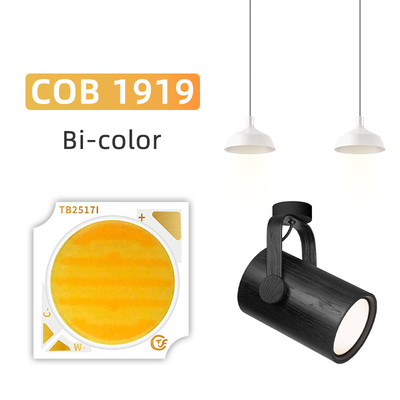 18W 25W दोहरे रंग COB एलईडी चिप 2800k 6500k 1919 एलईडी COB समायोज्य फोटोग्राफी लैंप