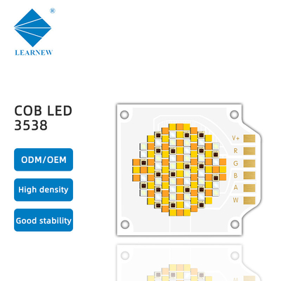 90 LM/W 350W पांच रंग COB एलईडी चिप्स 620nm/460nm/520nm/2700K/6500K उत्सर्जन आकार 26mm CRI 95 दृश्य कोण 120 CCT