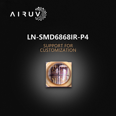 5-8W 6868 आईआर एलईडी चिप 730nm 840nm 940nm के लिए 3D प्रिंटिंग व्यक्तिगत डिजाइन