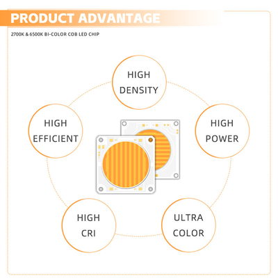 COB Bead 150W+150W दोहरे रंग 2700-6500k उच्च चमक 300W फोटोग्राफी फिल्म और टेलीविजन के लिए एलईडी प्रकाश लाइव प्रसारण प्रकाश
