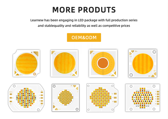 द्वि-रंग एलईडी चिप 18W-30W 2800K-6500K ट्यून करने योग्य COB Ra90