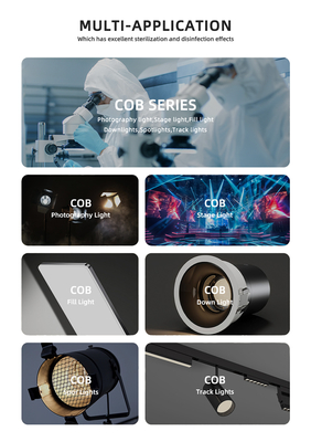 द्वि-रंग एलईडी चिप 18W-30W 2800K-6500K ट्यून करने योग्य COB Ra90