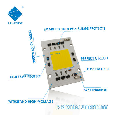 50W AC 220V-240V LED COB Chip with 120° Viewing Angle 50000 Working Hours and 2-Year Warranty for Outdoor Lighting
