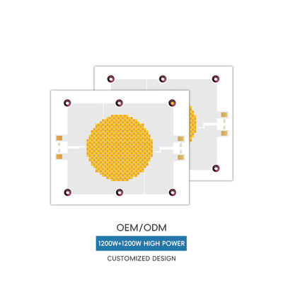 मंच और फोटोग्राफी लाइट्स के लिए 10000 कार्य घंटों, 120° देखने के कोण और Algainp सामग्री के साथ उच्च दक्षता वाला COB LED चिप