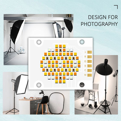 उच्च शक्ति COB LED चिप RGBWC पांच रंग 180W 300W DC 21v-48v स्टेज और फोटोग्राफी लाइट के लिए