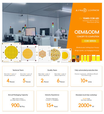 30W+30W द्विवर्ण 1919 COB LED चिप डाउनलाइट्स इनडोर लाइट्स स्पॉटलाइट्स 36-38V डिमेबल CCT दो रंग 2700-6500K