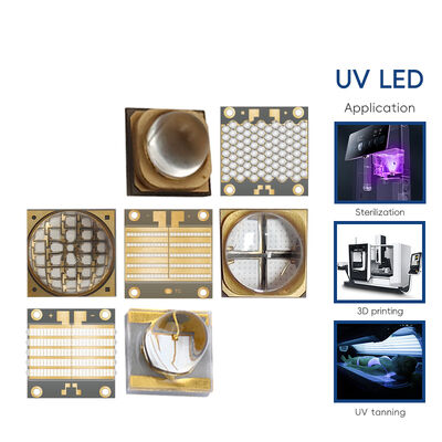 200W रेनड्रॉप यूवी एलईडी 3535 COB UVA LED 395nm 365nm यूवी एल ई डी 38V प्रिंटिंग मशीन क्योरिंग यूवी COB मॉड्यूल LED UV-A LED 385nm