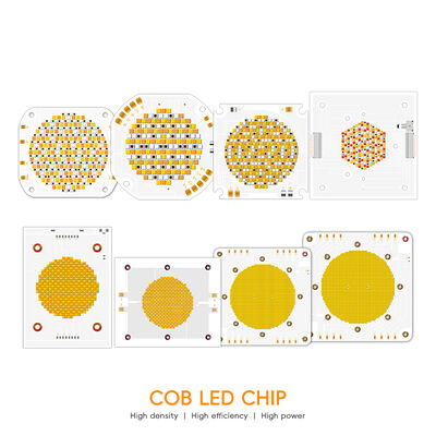 RGBCW 5555 1050W COB LED Chip 2700K 6500K 100-110Lm/W 72-75V 55*55MM