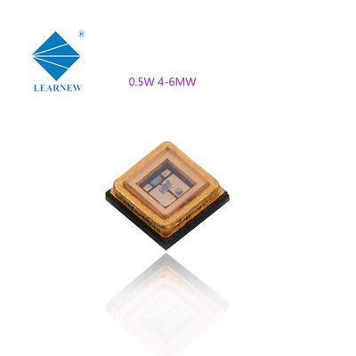 उच्च शक्ति 0.5W-1W UVC LED चिप 254nm तरंग दैर्ध्य और नसबंदी के लिए ALN कॉपरिंग सब्सट्रेट के साथ